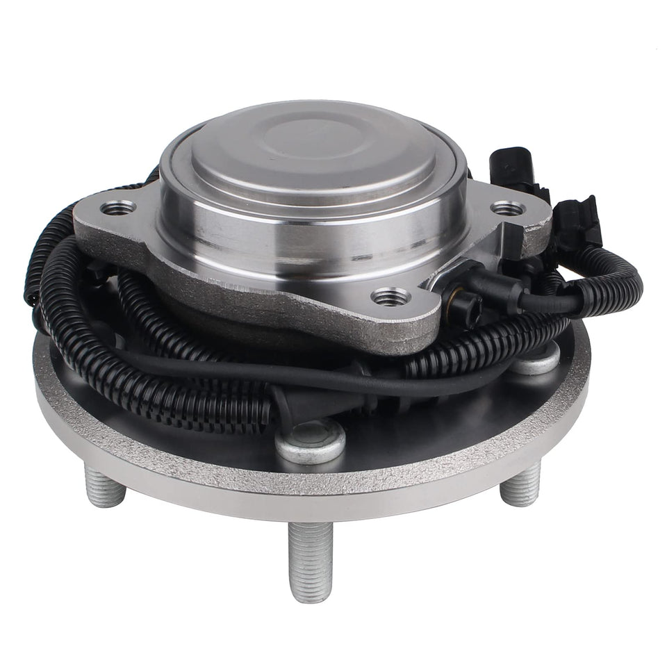 PAROD front assembly view showing complete hub and bearing, ready to install