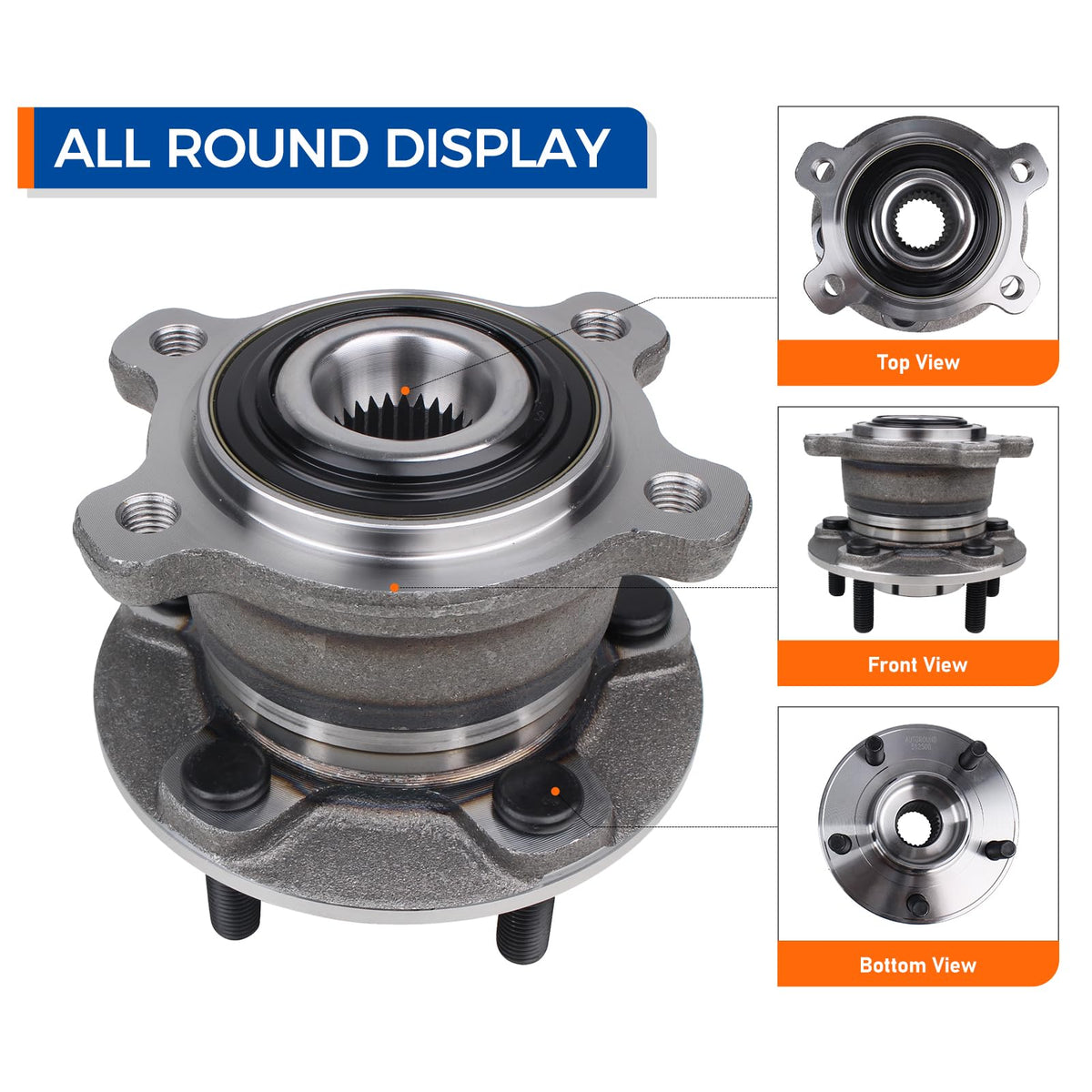 PAROD close-up of bearing face highlighting smooth race and durability