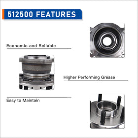 PAROD side profile illustrating hub depth and OEM-equivalent dimensions