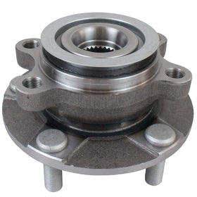 PAROD front hub assembly front view showing five-lug design and fit benefits