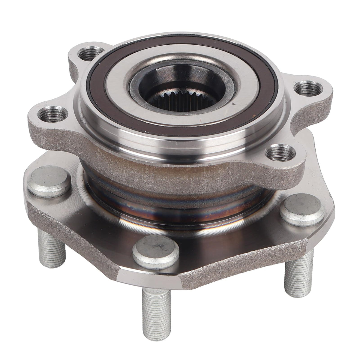 PAROD front hub assembly front view showing ready-to-install fit