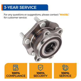 PAROD machined flange detail showing precise surface for sealing