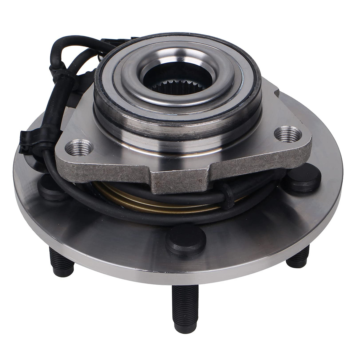PAROD front hub assembly front view showing fitment and improved rotation