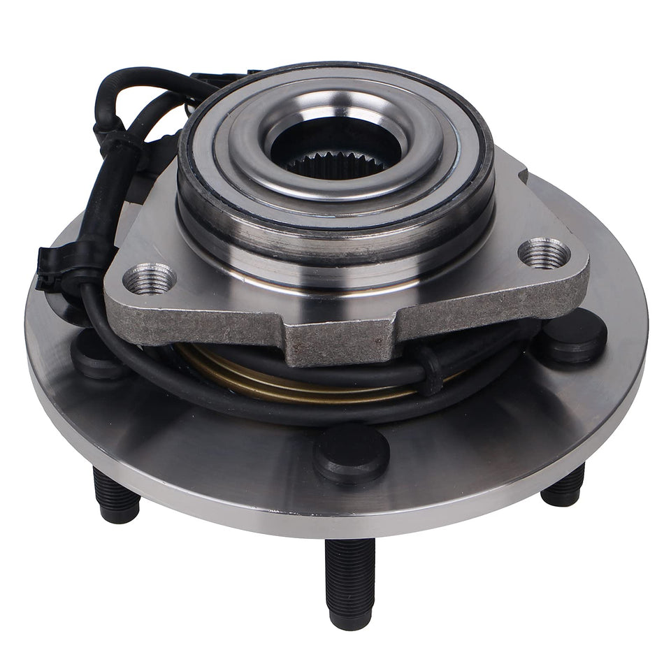 PAROD front hub assembly front view showing fitment and improved rotation