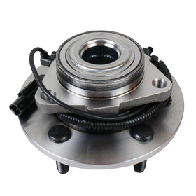 PAROD full front hub assembly showing bolt pattern and flange benefit
