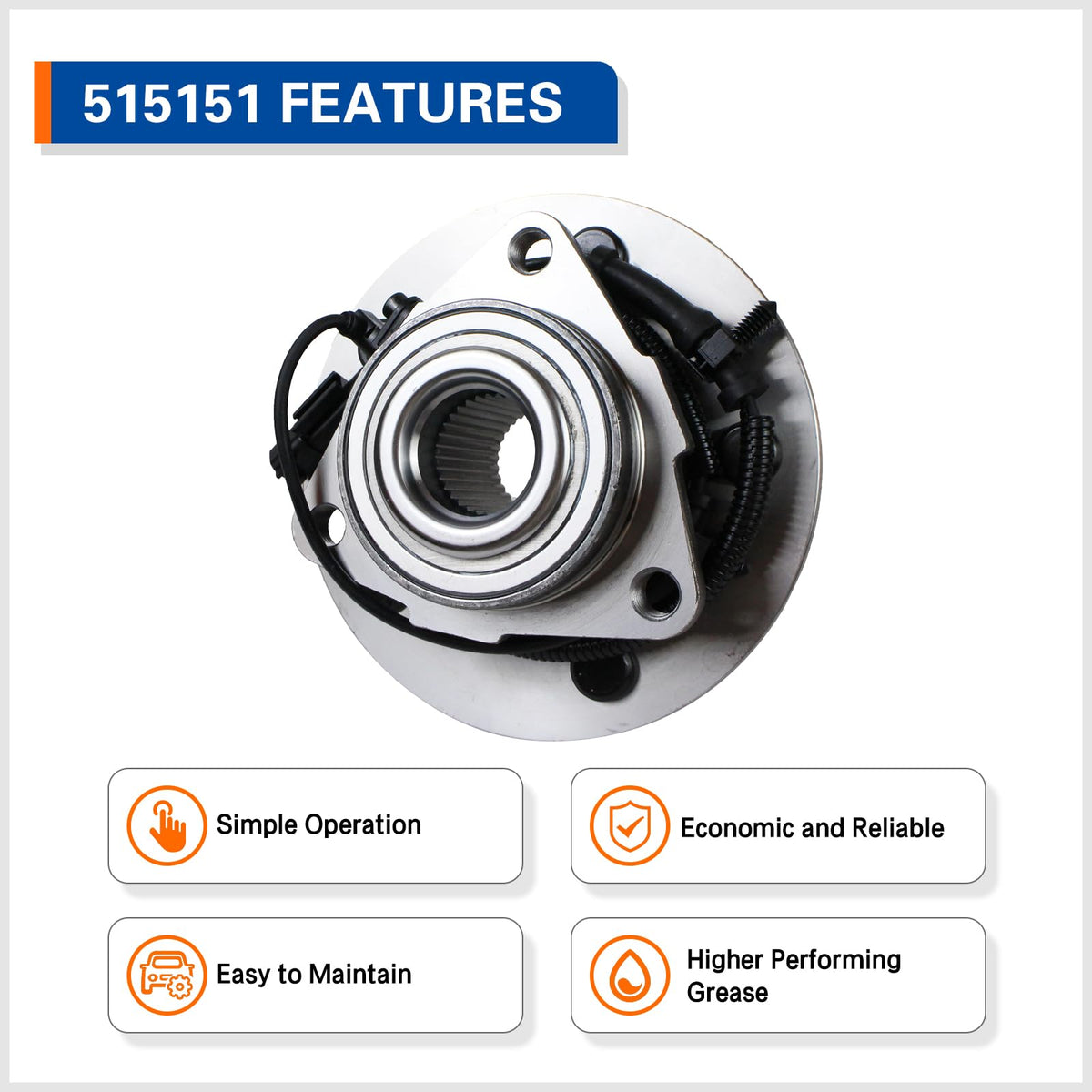 PAROD hub installed on truck front illustrating restored wheel stability