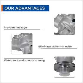 PAROD casting numbers and label clear for verifying part compatibility