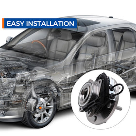 PAROD ABS tone ring detail ensuring accurate wheel-speed signals and ABS function