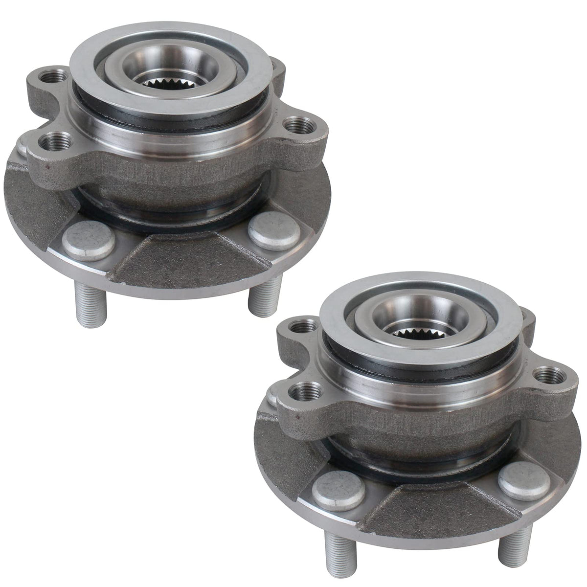 PAROD front hub assembly front view showing correct fit and reliability