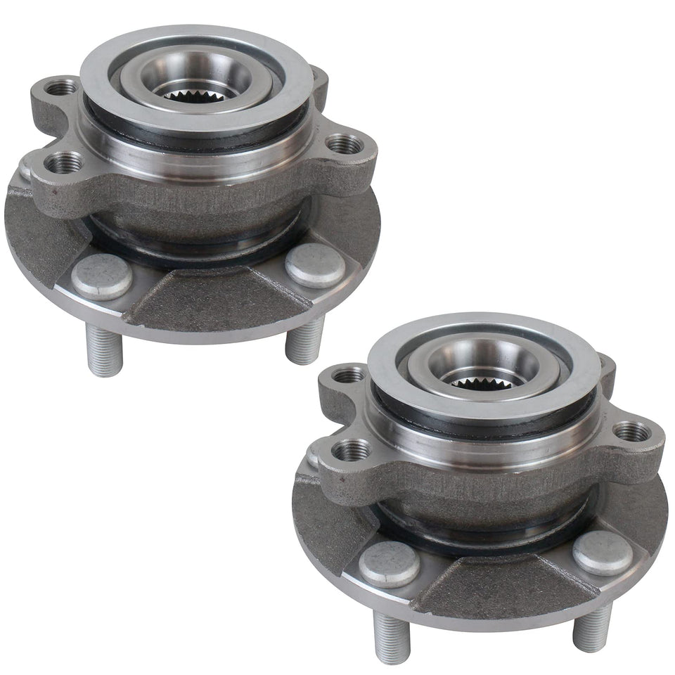 PAROD front hub assembly front view showing correct fit and reliability