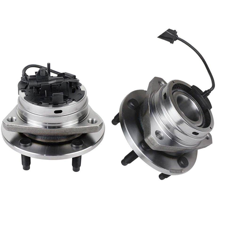 PAROD front hub assemblies pair front view showing fit and durability