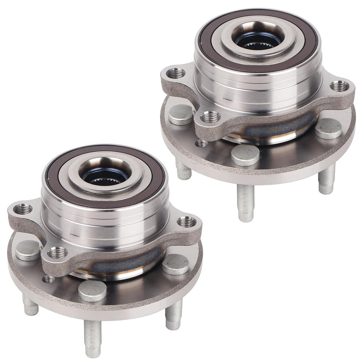PAROD front and rear hub assemblies in packaging showing ready-to-install quality