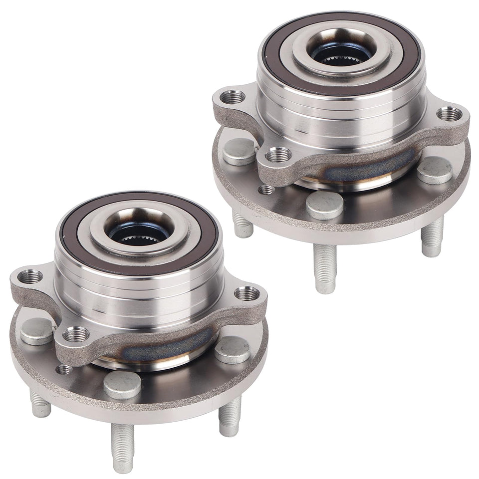 PAROD front and rear hub assemblies in packaging showing ready-to-install quality