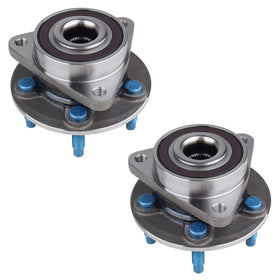 PAROD front hub assembly front view showing secure wheel mounting benefit