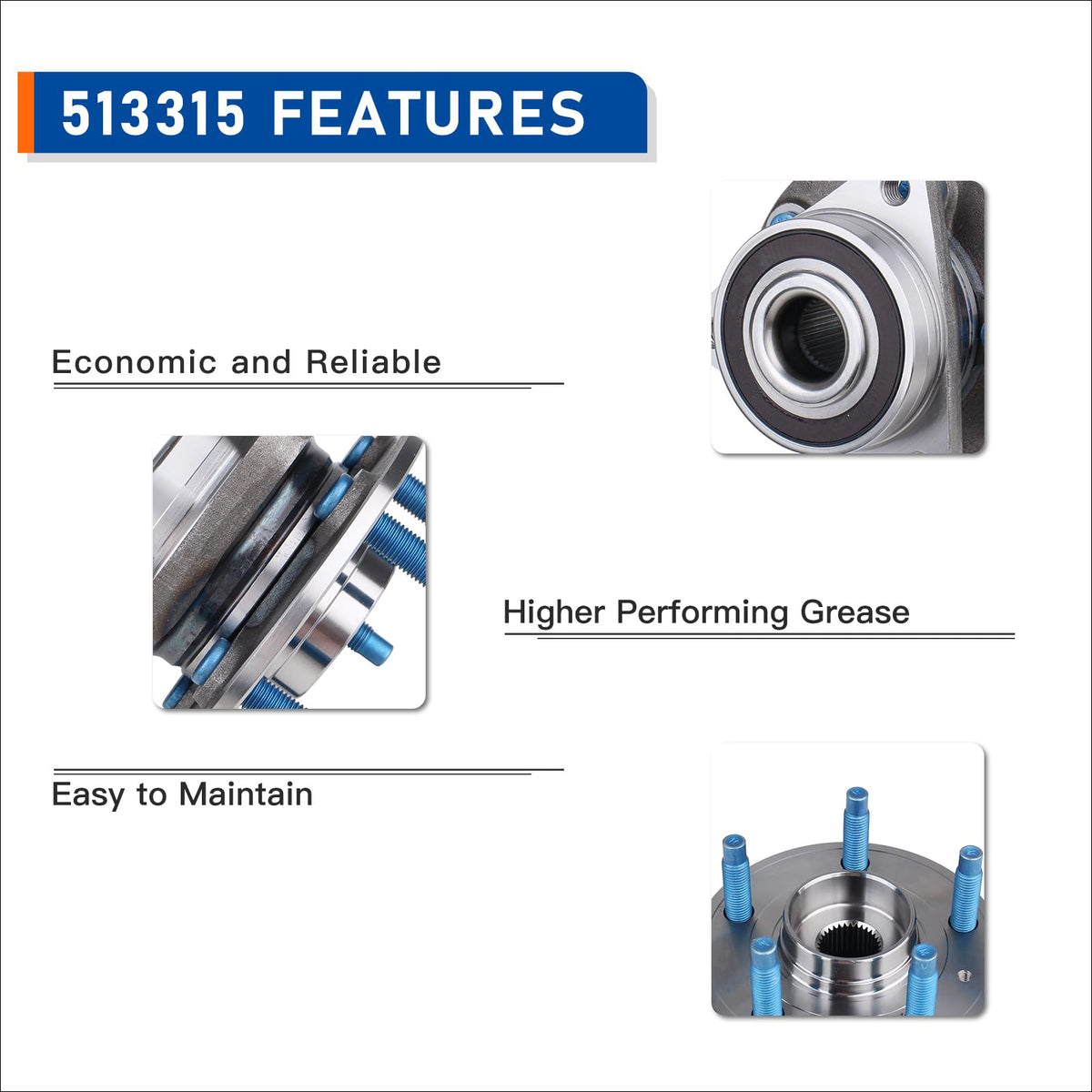 PAROD hub side profile showing dimensions for accurate fitment benefit