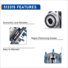 PAROD hub side profile showing dimensions for accurate fitment benefit