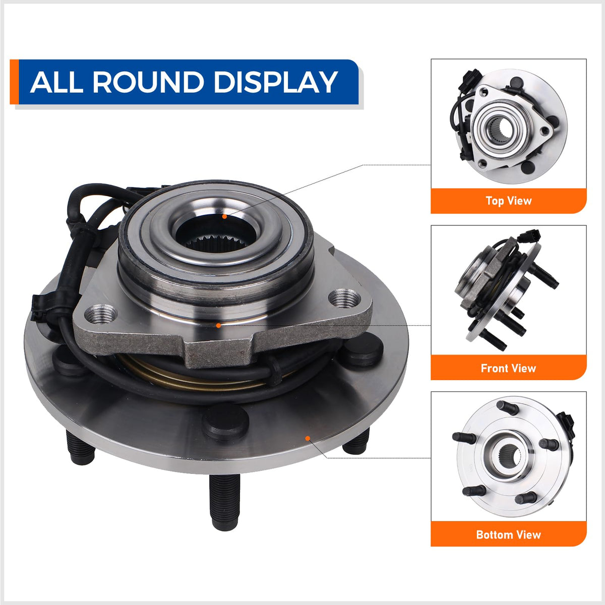 PAROD close-up of bearing surface highlighting durable precision machining