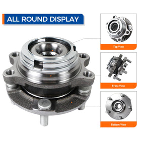 PAROD hub flange close-up highlighting precision machining for secure fit