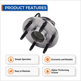 PAROD hub installed on vehicle front wheel to show restored fit and reduced vibration