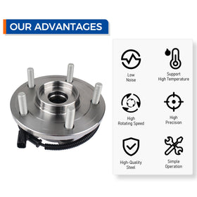 PAROD part number label on hub offering easy identification and fit confirmation