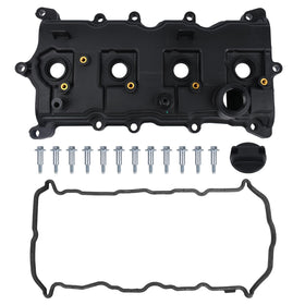 PAROD valve cover front view showing fit and OEM-style finish for leak prevention