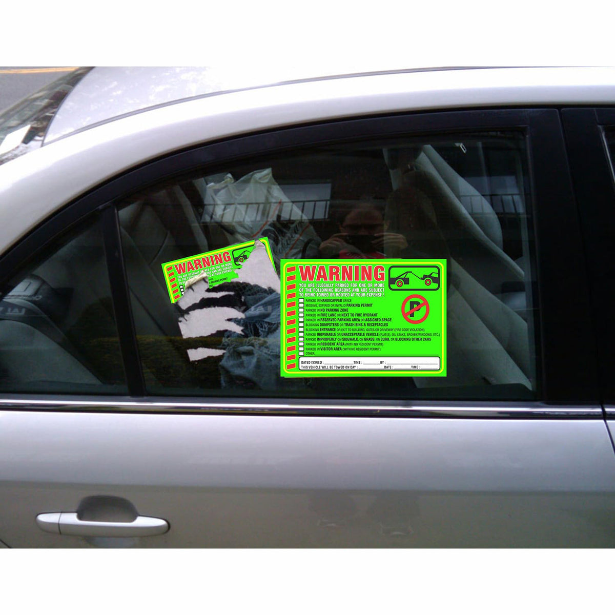 PARTH iMPEX sticker next to a hand to show 6x9 inch scale