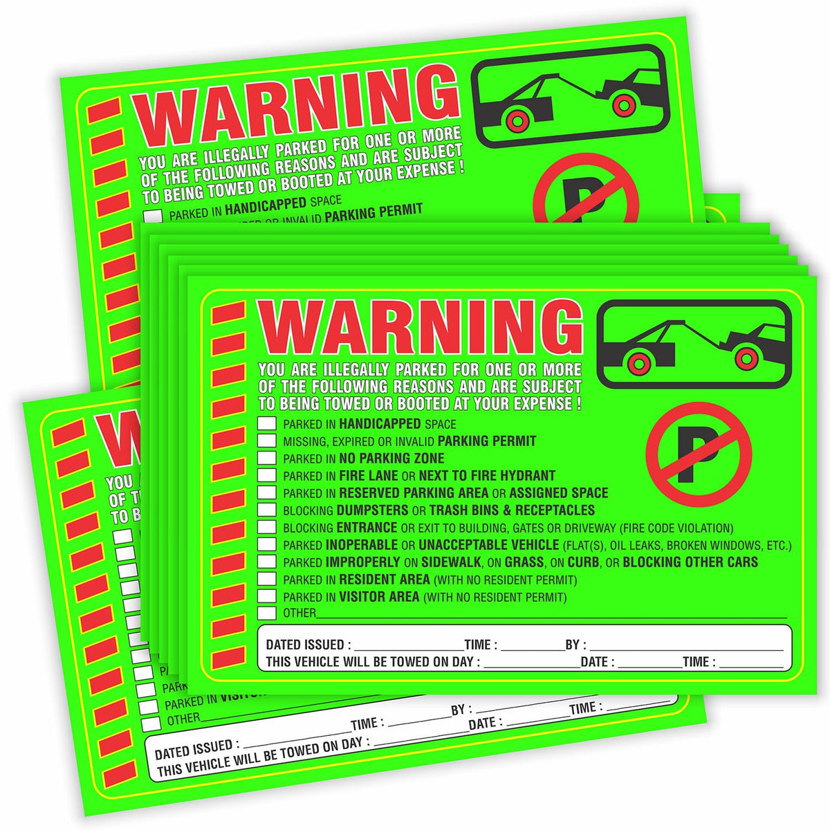 PARTH iMPEX multiple stickers spread to show pack quantity and readiness