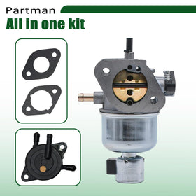 Partman included gaskets and seals shown to prevent fuel leaks