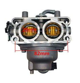 Partman carburetor throttle linkage detail showing smooth linkage movement