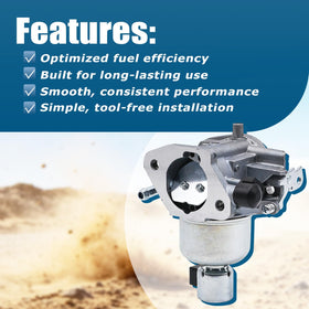 Partman carburetor top detail highlighting precision-machined surfaces