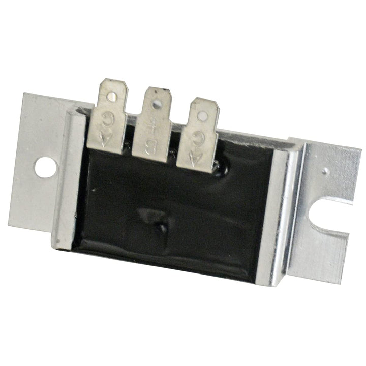 Partman voltage regulator front view showing compact design and reliable fit