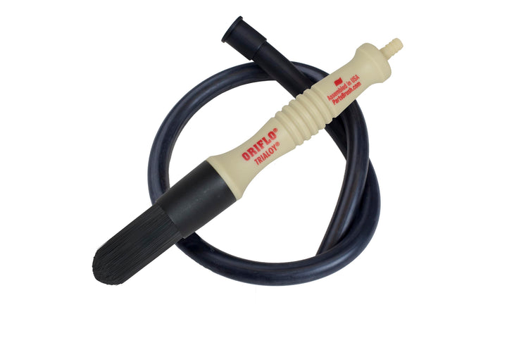 Parts Brush Oriflo front view showing overall tool and durable bristles for efficient cleaning