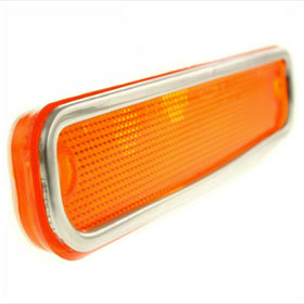 Parts N Go side marker on a 1978 Suburban showing consistent illumination and matching factory look