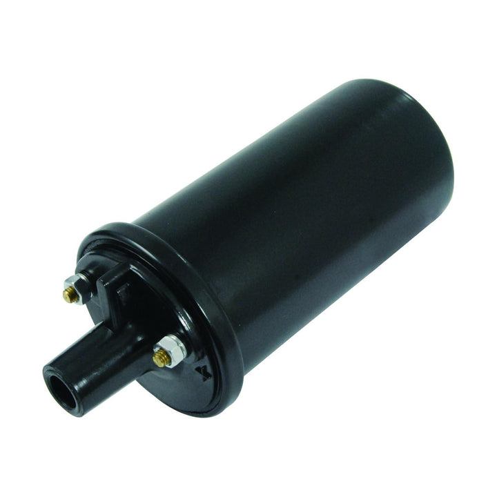 Parts Player ignition coil front view showing clean housing and terminals for reliable replacement