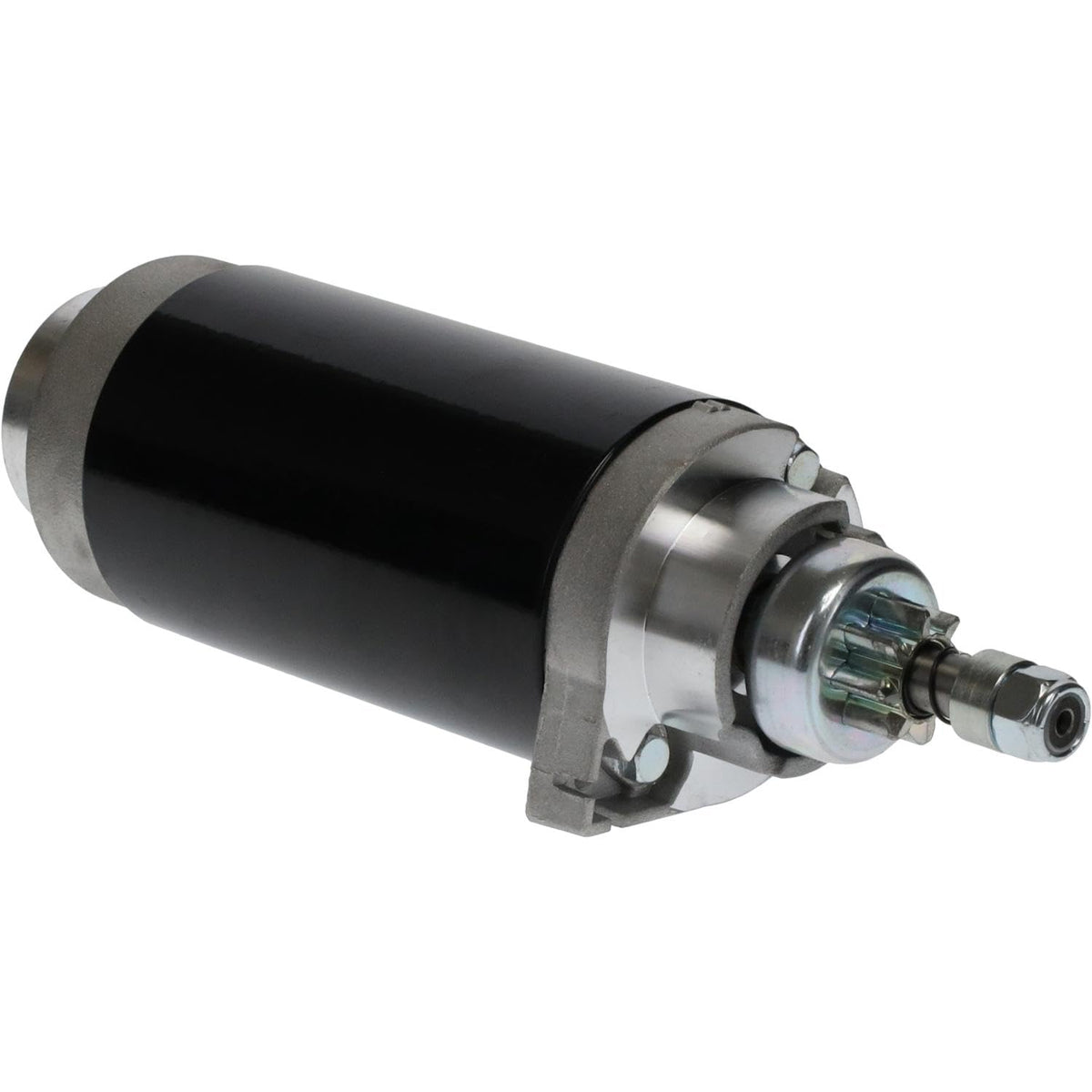 Parts Player front view of starter showing housing and terminals for reliable replacement