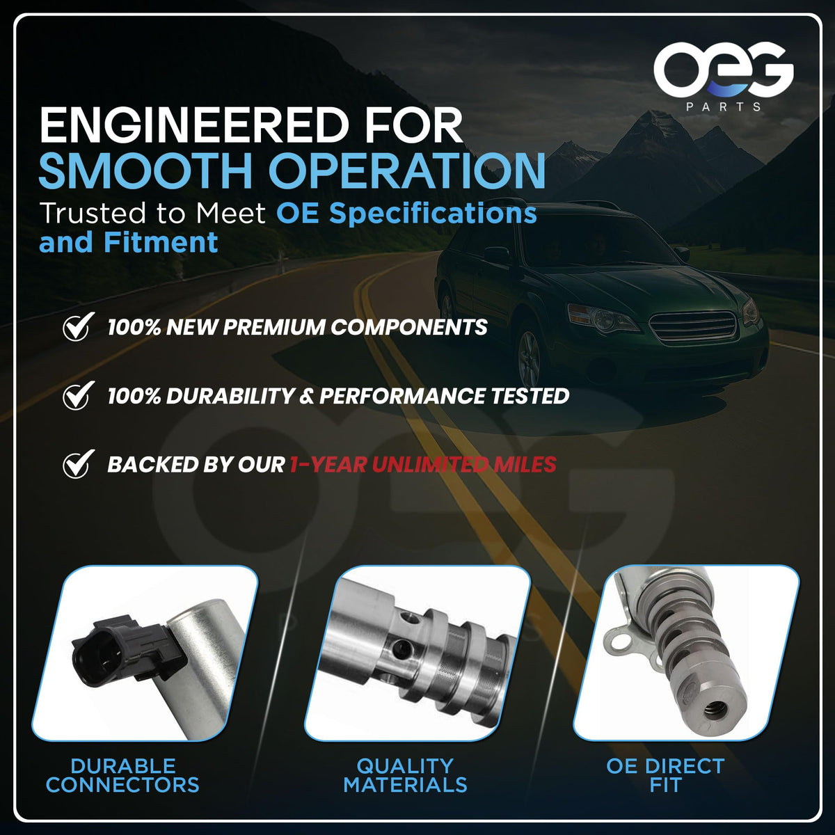 Parts Player tune-up components installed on distributor showing restored ignition performance