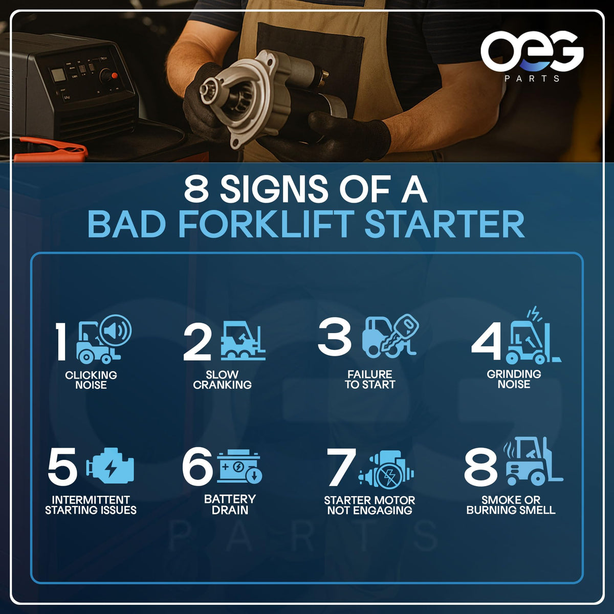 Parts Player held in hand to show scale and lightweight advantage for installers