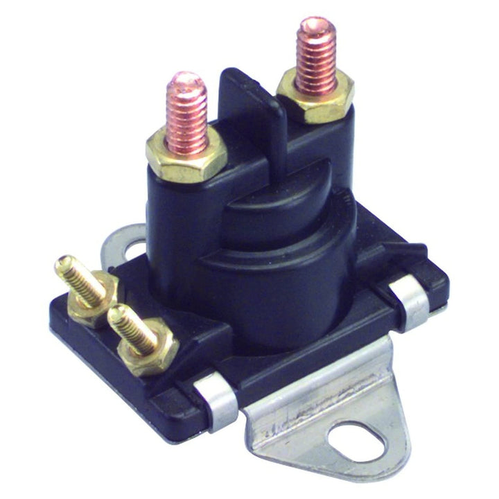 Parts Player solenoid front view showing compact body and bracket, enabling easy replacement