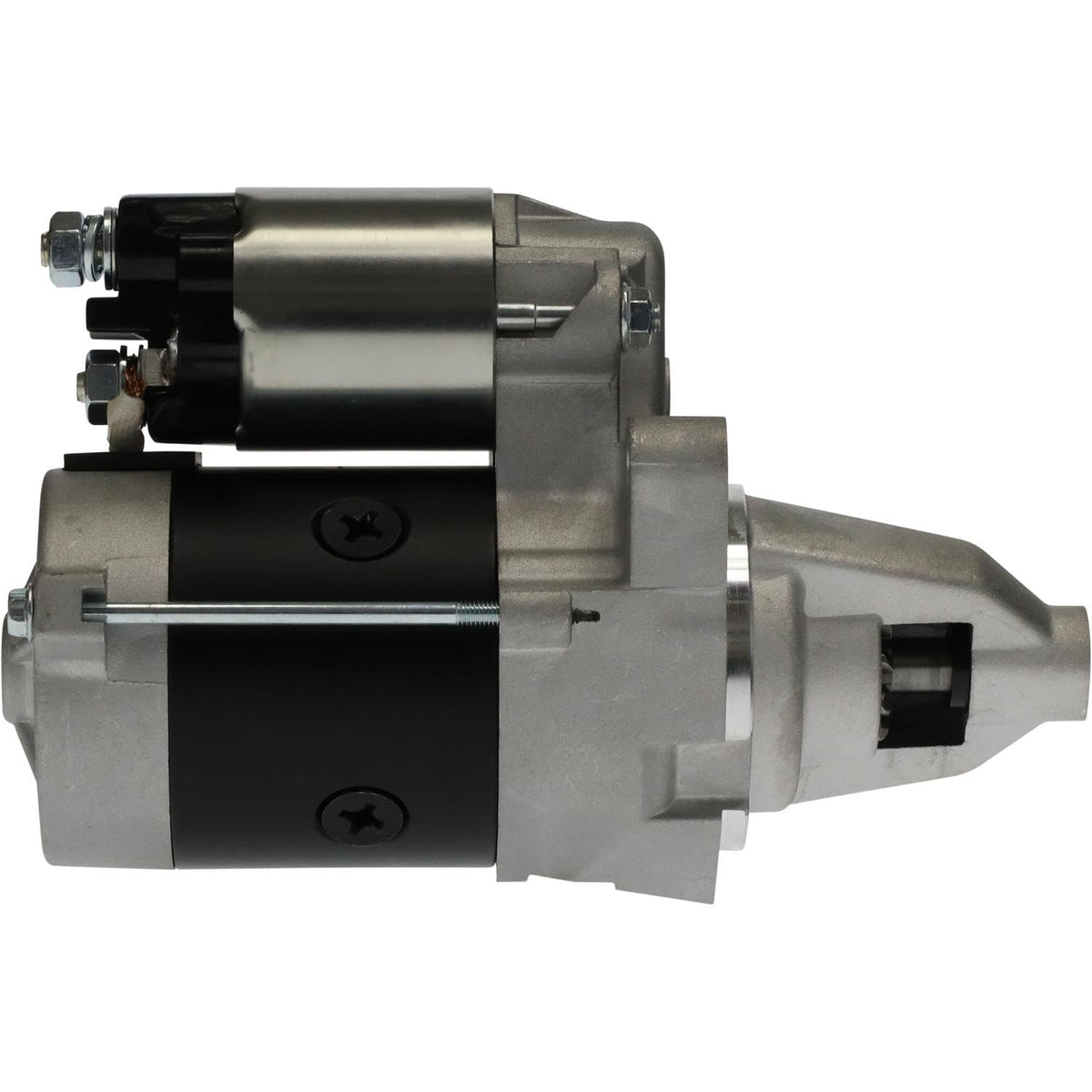 Parts Player starter close-up of 9-tooth drive gear for accurate engagement