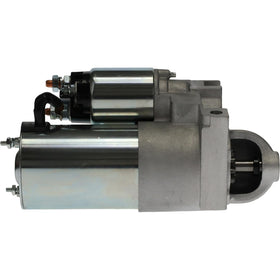 Parts Player starter close-up of 11-tooth drive gear for proper flywheel engagement