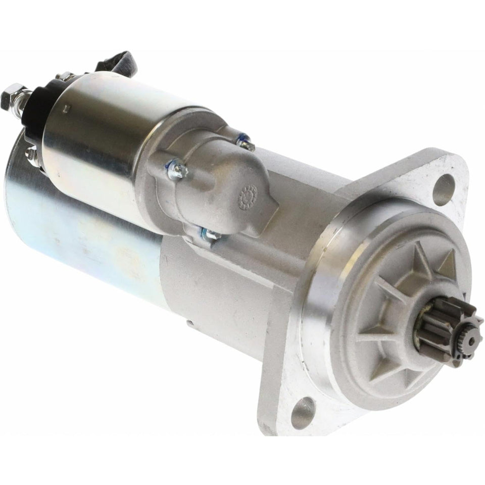 Parts Player starter front view showing full housing and finish for easy identification