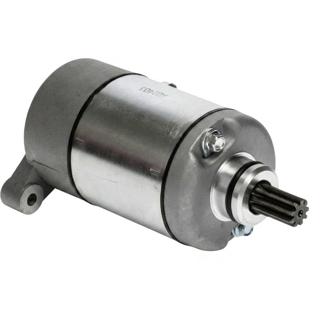 Parts Player starter front view showing compact housing and reliable fit