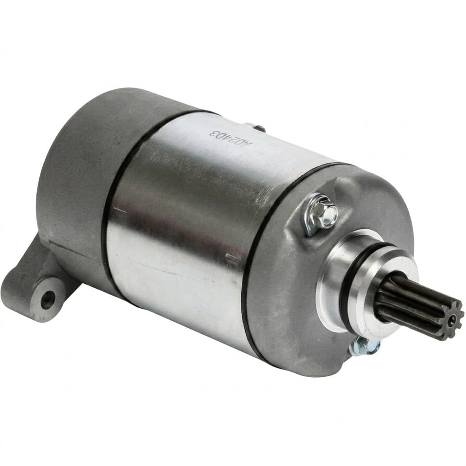 Parts Player starter front view showing compact housing and reliable fit