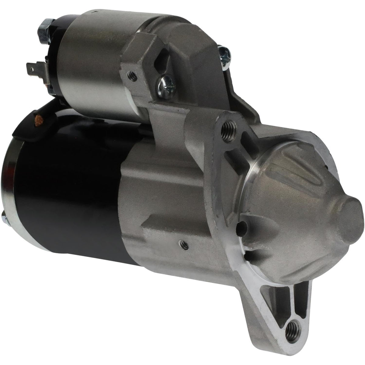Parts Player starter front view showing compact housing and reliable design benefit