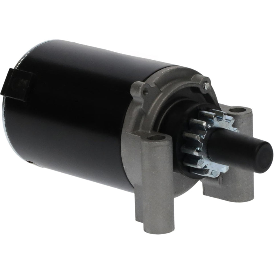 Parts Player starter front view showing robust housing and easy fit benefits
