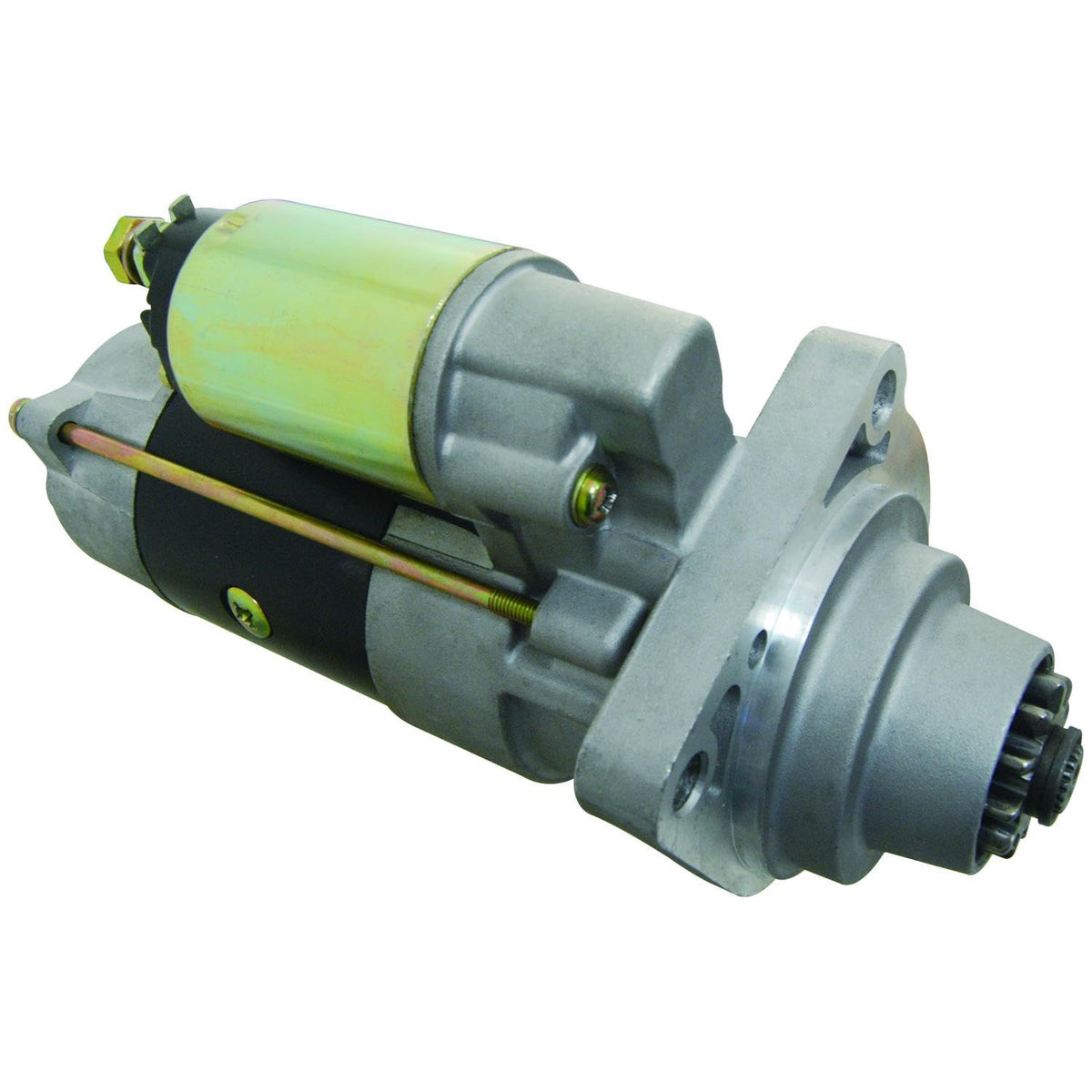 Parts Player starter front view showing full assembly and durable housing for easy fit