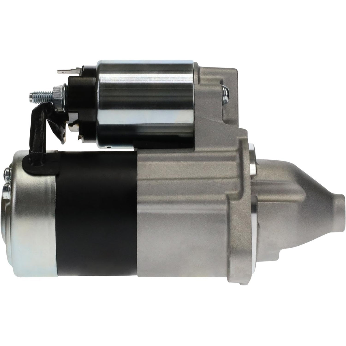 Parts Player starter pinion closeup showing 8-tooth gear for positive engagement