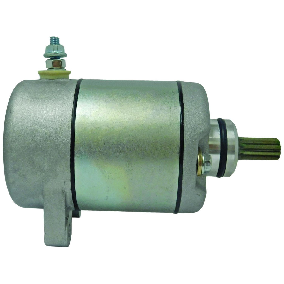 Parts Player starter rear connector view highlighting terminal layout benefit