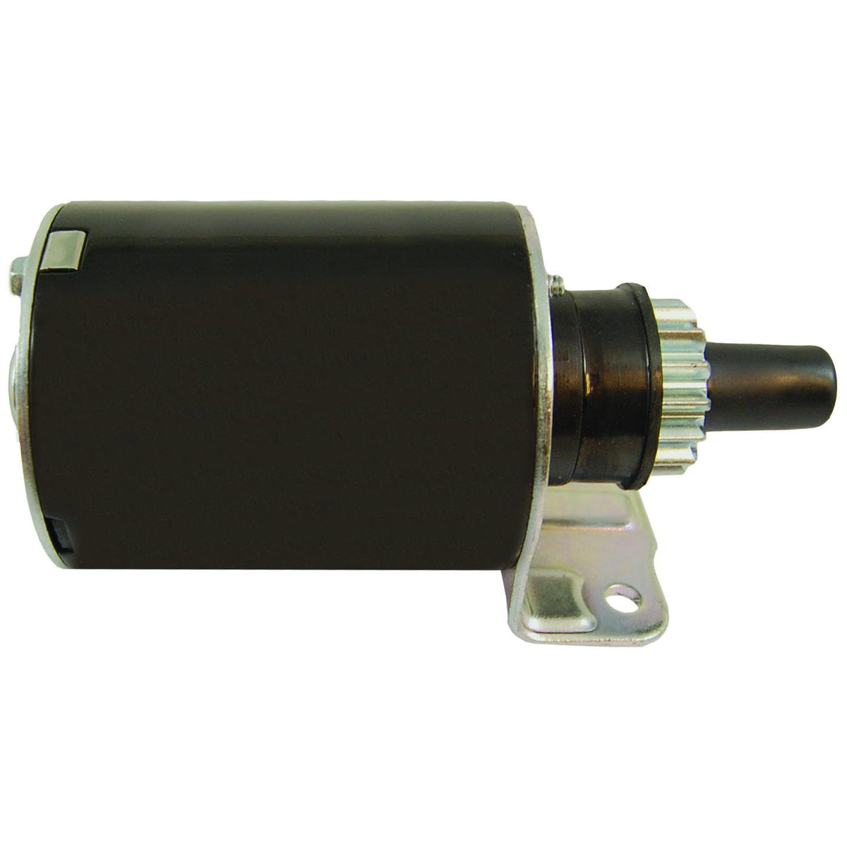 Parts Player starter side angle displaying body shape for easy install