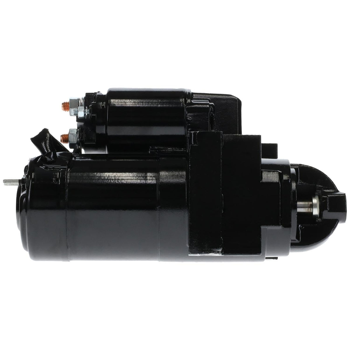 Parts Player starter side profile highlighting compact design and durable casing benefit